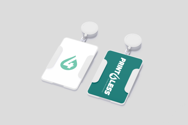 New ID Card Holder Mockup Company ID Cards