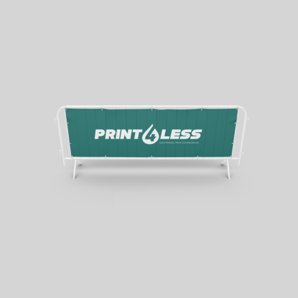 Outdoor Banner Mockup 3D render PVC Banners