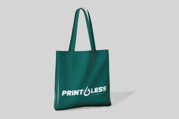 Tote Bag Mockup, Front View Tote Bag