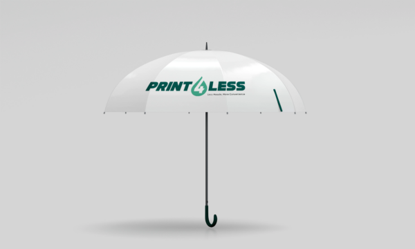 Umbrella Mockup Printed Umbrella